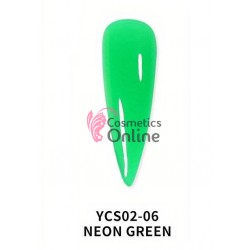 PolyGel UV LED pentru unghii false Misscheering NEON Profesional de 15 ML -  YCS06 Neon Green